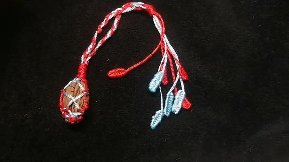 免打孔桃枭挂件编制方法 桃枭挂件编制方法#祝你马上成功马上发 #桃枭