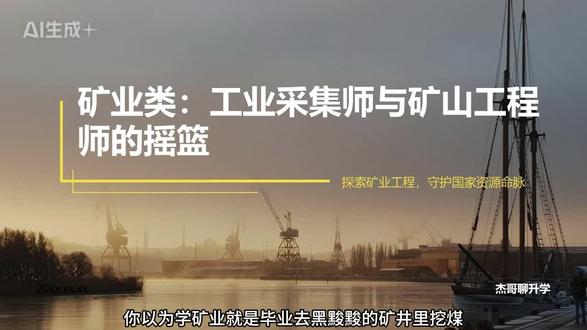 矿业类专业全解析 #矿业类专业 #高考 #高报