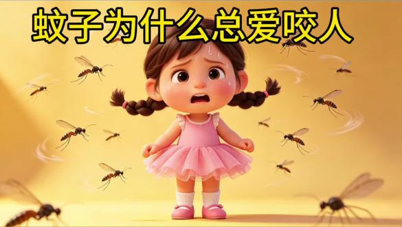 看完你就知道蚊子为什么爱咬人了 #知识科普 #育儿经验分享 #启蒙教育 #儿童科普
