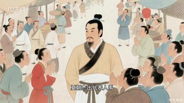 夏朝杰出代表人物–禹 #夏朝 #大禹治水#ai历史人物