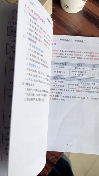 驾考科目一全部答题技巧书