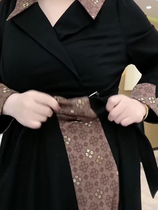 秋冬假两件连衣裙 #秋冬穿搭 #大码女装 #大码搭配 #减龄穿搭 #遮肚子藏肉显瘦连衣裙