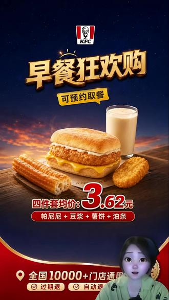 肯德基早餐新品来啦 #美食分享#肯德基早餐帕尼尼#肯德基新品#肯德基烧饼#早餐吃什么