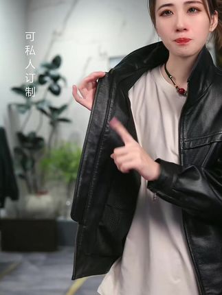 1. 头层牛皮纯皮夹克,穿起来贼帅,空间感足,抗风保暖,兄弟们入手不亏#穿搭 #皮衣 #纯皮夹克 #真皮皮衣 #品质男装