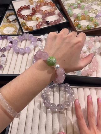 #天然水晶 #仙女必备 #珠宝首饰 #原创手作