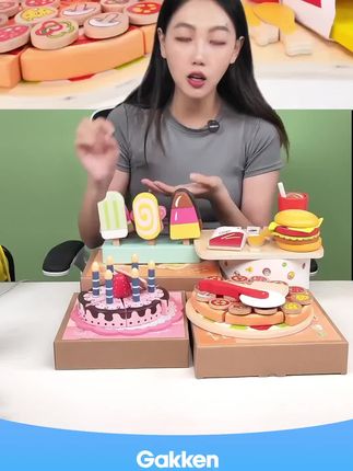让孩子变身魔法小厨娘!超级可爱的过家家食物切切乐来啦! #过家家玩具 #切切乐玩具 #女孩玩具 #女孩过家家玩具 #宝妈推荐