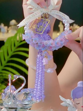 “紫气东来,葫芦纳福!重磅礼物送人,特别有面子!#车载挂件 #水晶葫芦 #铃兰花挂件 #车内装饰
