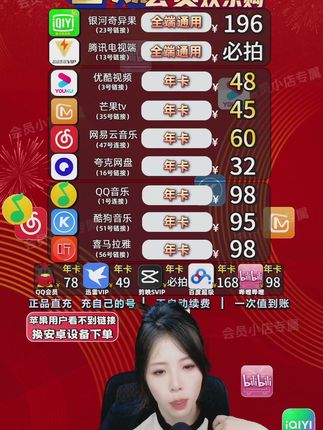 《爱奇艺VIP》暑假活动巨划算 #爱奇艺会员 现在抖音出活动啦,周卡,月卡,季卡,年卡,通通地板价,而且官方直充到账!到期不会参与自动续费