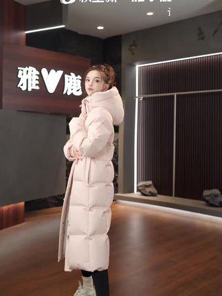 这件羽绒服是真的抗冻!#羽绒服 #长款羽绒服 #冬季穿搭