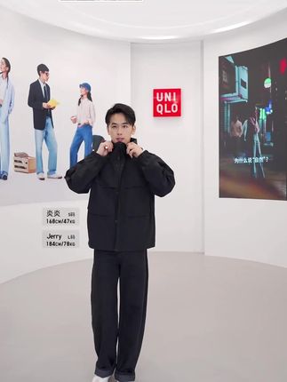 防风连帽外套,太喜欢这种设计了 #日常穿搭 #冬季穿搭 #ootd穿搭分享 #男装外套