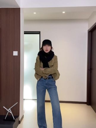 #牛仔裤搭配
