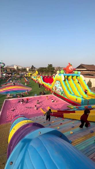 花漾星光乐园登漳浦儿童乐园热销榜,抖音4.7分!府前街店“畅玩特惠”,二大一小39.9元,销量翻倍。周末遛娃就来,速戳链接! #农场乐园游玩攻略 #亲子乐园 #亲子乐园推荐 #亲子游玩项目 #网红彩虹桥