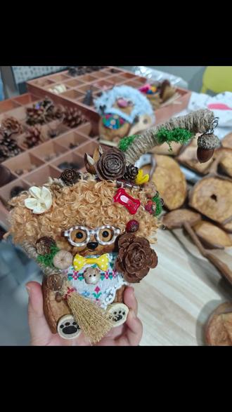 扬州朋友看过来!喵小七手作室新店开业,39.9元自由拼豆,拼完钥匙扣可带走,老板教学,零基础也能行,仙城路拐角等你! #冰箱贴 #兔熊 #拼图 #手帐er手帐日常 #手工制