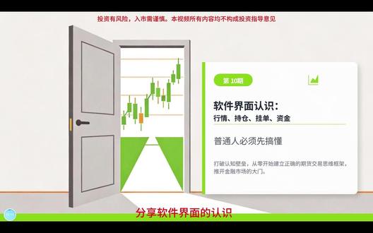 10.期货交易软件界面的认识 补充出入金时间:
入金:交易日(周一至周五,法定节假日除外)8:30至15:30,
夜盘入金时间则为20:30至次日凌晨02:30
出金:交易日的9:00至15:30,部分期货公司可能将截止时间延长至16:00。
夜盘时段不支持任何出金操作
普通人也能看懂的期货零基础分享
从 0 基础到独立看懂行情、独立控制风险
用闲钱学习,不暴富、不赌博、稳扎稳打
所有内容仅做为经验交流,均不构成投资指导意见
投资有风险,入市需谨慎!!!
#期货 #期货分享 #交易系统 #交易日常 #人间观察计划