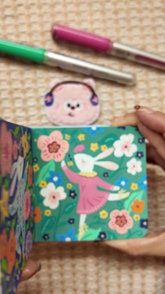 跳芭蕾的兔子小姐 今天也要做被美好包围的小孩呀~”#丙烯马克笔绘画 #创作者流量扶持计划 #画画是治愈自己的良药 #跟着抖音学画画 #青年创作者成长计划