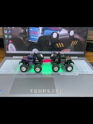 微型64比例合金遥控车,酷炫外观,大脚设计轻松攀爬,桌面越野 #男生减速带 #迷你遥控车 #男生玩具 #遥控RC小汽车 #男孩子的快乐