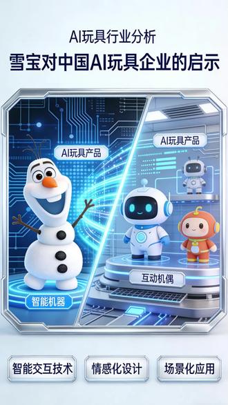 AI玩具 雪宝对中国AI玩具企业的启示 #雪宝 #AI应用 #AI玩具 #ai玩具陪伴孩子快乐成长 #AI机器人