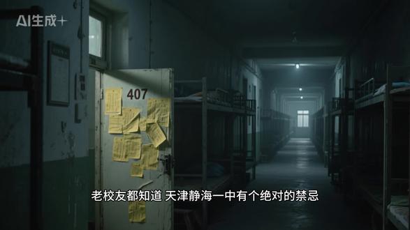 校园恐怖故事之静海七仙女事件 ##恐怖悬疑#校园#谜境校园怪谈录#寝室#热点