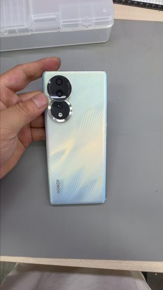 荣耀80黑屏不开机,90%都是它坏了#手机维修