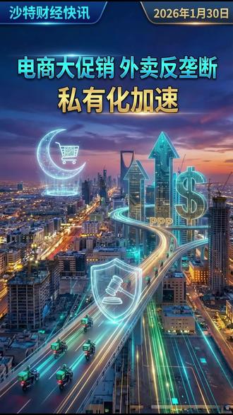 2026年的沙特市场,机会与风暴并存! 1️⃣ 54天狂欢: 沙特商务部官宣,2026年斋月大促2月1日准时开跑! 规则变了:二维码一扫即知真伪,商家别想再玩虚的。
2️⃣ 外卖严打: 两年订单狂增79%,2025年冲破4.08亿笔! 订单猛增但监管也来了,沙特竞争总局严查“掠夺性定价”,份额达25%即被视为支配地位,市场洗牌正在进行。
3️⃣ 万亿投资: 目标2030年引资超640亿美元! 沙特国家私有化战略正式进入交付阶段,涵盖18个核心行业。
#沙特阿拉伯 #中东 #外卖 #电商 #投资