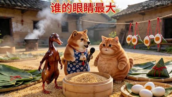 你知道谁的哪个动物眼睛最大吗 #十二生肖 #猜谜语