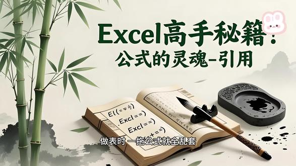 Excel公式的灵魂——引用 一分钟讲透Excel三大引用,拯救手残党!
#Excel技巧 #办公技巧 #职场效率 #数据整理 #抖音小课堂