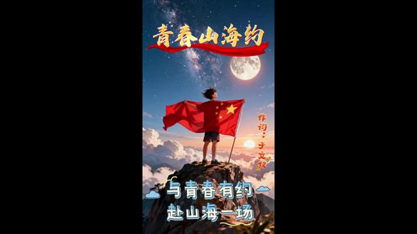 青春山海约 与青春有约 赴山海一场
以赤诚风骨 承时代厚望
怀中华复兴 燃热血一腔
踏前路漫漫 守家国无疆#写一首歌应援高考 @Muse AI
