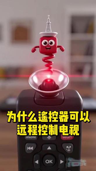 为什么遥控可以控制电视呢 #科学小问号#育儿经验分享#原创动画#儿童科普#科普