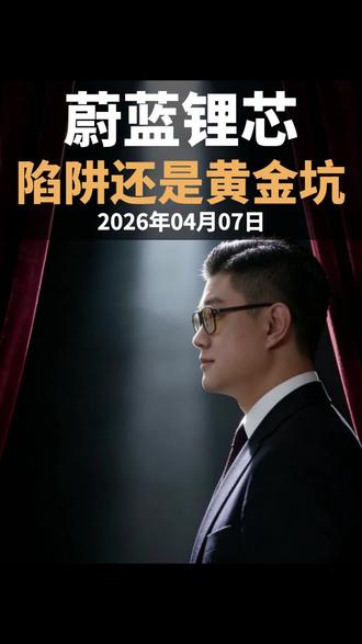 资金抢筹,蔚蓝锂芯的估值陷阱还是黄金坑? 蔚蓝锂芯大涨,成交额创下2025年9月以来新高,主力资金净流入超过7亿元,,这背后到底是纯概念炒作,还是有真实的基本面支撑?先看数据。公司业绩确实能打,2025年三季报归母净利润同比增长82%,经营现金流净额10.5亿元,锂电业务已经撑起近半壁江山。但更有意思的是估值分化:当前市盈率约28倍,看着不贵;可市净率超过2.7倍,这价是贵还是便宜?市场为什么这么热情呢?这还得说到中科院物理所团队4月初发表的钠电池热失控技术突破。他们开发出一种智能防火墙电解质,电池温度一旦超过150度,液体瞬间自动固化成致密屏障,彻底阻断热失控。300度高温下不起火、不爆炸,针刺试验也没问题。技术落地速度可能超预期,因为用的都是成熟工业材料,不用定制设备。蔚蓝锂芯也不是纯跟风。公司和钠电龙头中科海钠早就签了战略合作协议,共同开发、量产圆柱钠离子电池。这合作不是做做样子,相关研发和试验都在按计划推进。钠电在储能、两轮车领域对锂电池形成低成本补充,这个市场空间是看得见的。那现在该怎么看?估值面是关键矛盾。按多家券商最新预测,公司2026年净利润有望达到8.5亿到10亿元区间,对应动态市盈率在19到21倍左右。对比一下,锂电池行业2026年3月底整体市盈率约27倍。这么看,当前估值不算离谱。但风险点非常明确:第一,高换手率超过16%,短期资金博弈剧烈,波动可能加大;第二,市销率处于历史高位,一旦业绩增速不及预期,估值回调压力不小。更关键的是,钠电池业务对公司2026年利润的具体贡献,目前还看不到明确量化预期,记得,投资有风险,入市需谨慎。#蔚蓝锂芯 #钠电池 #锂电池 #财经