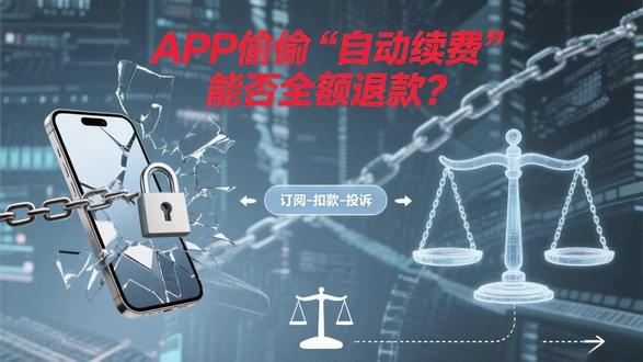 APP偷偷“自动续费” 能否全额退款?