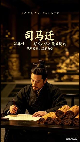 《课本里没告诉你的事》系列司马迁——写《史记》是被逼的 司马迁,就是那个忍辱负重、写《史记》的史学家。课本里说他"发愤著书",你知道他为什么要写《史记》吗?
今天咱们聊聊司马迁,看看这个"励志故事"背后的真相。#文脉里的中国 #历史故事 #历史冷知识