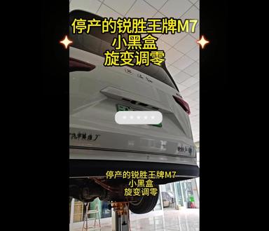 停产的锐胜王牌M7小黑盒旋变调零(1) #锐胜王牌M7 #小黑盒 #旋变调零 #旋变调零仪 #汽修工具