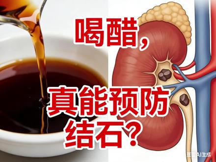 4月6日 (2)(2) 精灵梅 4. 真正有效的“防石”策略 💧
如果你想真正有效地预防结石,比起纠结喝多少醋,以下这些方法更为关键且科学:
多喝水是王道: 这是最简单也最有效的方法。建议每天饮水量保持在 2000-3000毫升,保持尿液颜色清亮,能极大降低结石复发率。
饮食调整:
少吃草酸: 菠菜、坚果、浓茶等高草酸食物要适量,吃的时候最好焯水。
控盐控糖: 盐摄入过多会增加尿钙排出,糖分也会促进结石形成。
适量补钙: 正常饮食中的钙(如牛奶)可以在肠道内与草酸结合排出,反而有助于预防结石,不要盲目忌钙。
适量运动: 跳绳、跑步等运动有助于微小结石的排出。
我的建议是:你可以把醋当作日常健康的调味品(如凉拌菜、蘸料),适量食用对身体有益,但千万不要把它当成治疗结石的“神药”。如果你已经有腰痛、血尿等症状,请务必及时就医,听从专业医生的指导。#健康科普 #健康饮食 #健康养生 ##women的健康我们帮 #热点小助手