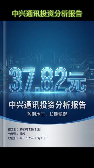 中兴通讯投资分析报告