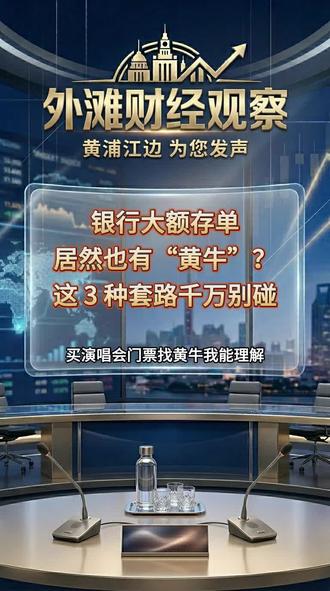 大额存单黄牛 #大额存单 #存款 #大额存款 #银行存钱 #理财知识
