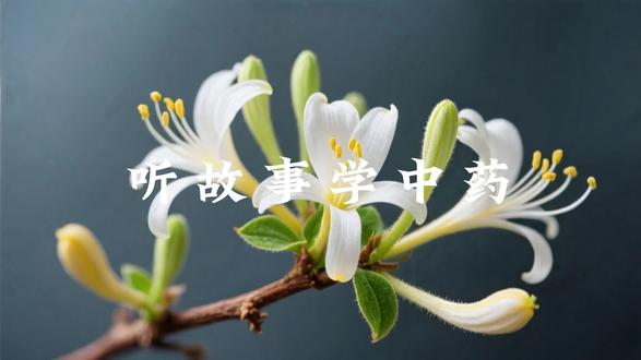 金银花|清热解毒,疏散风热。 金银花露为什么能解暑?因为它就是金银花“蒸馏”出来的清凉精华。#金银花 #清热解毒 #风热感冒 #天然抗生素 #夏日凉茶