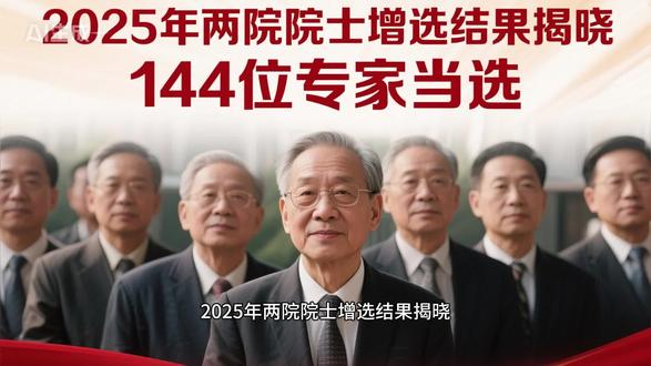 2025年两院院士增选结果揭晓 144位专家当选 中国科学院、中国工程院11月21日公布2025年院士增选结果,分别选举产生中国科学院院士73人,中国工程院院士71人。
院士是我国科学技术方面和工程科技领域的最高荣誉称号,院士制度是党和国家为树立尊重知识、尊重人才导向,凝聚优秀人才服务国家设立的一项重要制度。本次增选后,我国院士队伍的结构进一步优化。
新当选的中国科学院院士平均年龄57.2岁,最小年龄44岁,最大年龄66岁,60岁(含)以下的占67.1%,女性科学家有5人当选。新当选的中国工程院院士中,有6位扎根西部边远地区的专家,有8位女性科学家。
据悉,本次两院院士增选突出国家战略需求导向,突出以科技创新引领新质生产力的发展要求。增选工作中,中国科学院、中国工程院坚持院士增选纪律严的基调,强化纪律要求和全过程监督,对候选人学术学风、道德品行、遵规守纪等方面进行了严格把关,积极接受社会监督,严防说情打招呼,切实把好院士队伍“入口关”。
本次增选后,我国现有中国科学院院士共908人,现有中国工程院院士共1002人。
#热点新闻事件 #新华社#两院院士 #科学家