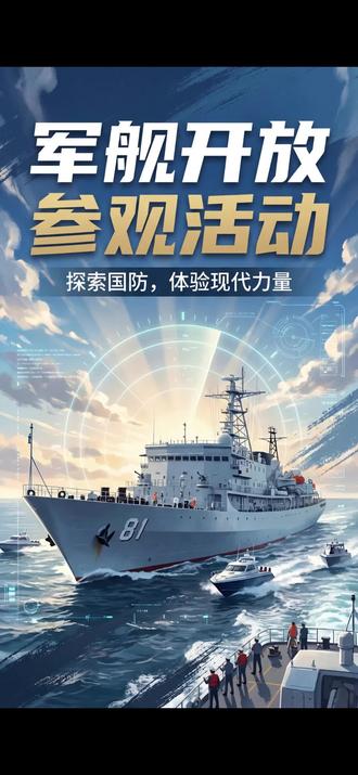 军舰开放日预约真难啊 北部战区海军舰艇开放活动,还是没有预约上,太火爆了#海军成立77周年 #舰艇开放活动 #大连海军舰艇开放活动
