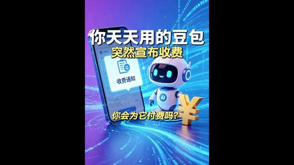 你天天用的豆包,突然要收费了? #AI #豆包 #字节跳动 #人工智能 #AI付费 #热搜