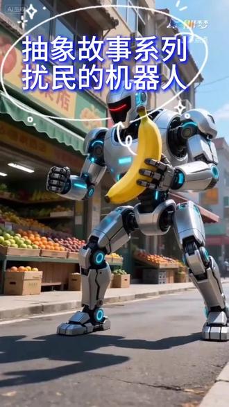 抽象故事,扰民的机器人