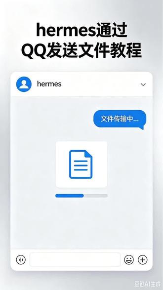 Hermes用QQ发文件 Hermes通过QQ发送文件 #Hermes