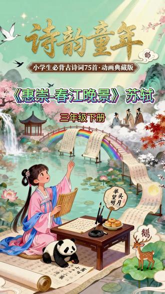 一诗一画总关情——苏轼笔下的〈惠崇春江晚景〉 #热点话题 #荷塘月色