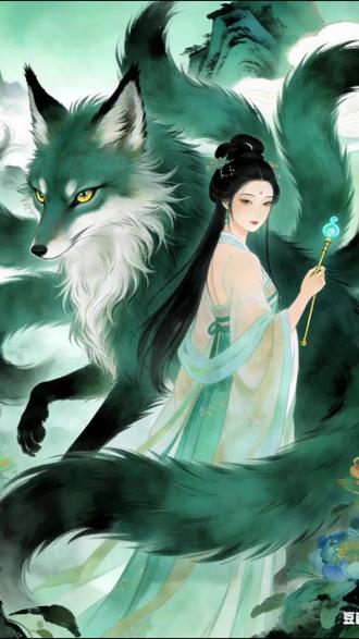 九尾狐仙守护青丘。 你的家乡藏着哪只上古神兽?
#古诗 #古典 #狐仙 #神兽 #神话
