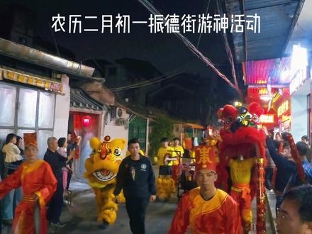 农历二月初一振德街游神节选 终于轮到我家这边的游神了#游神习俗 #振德街 #还在过年的潮汕