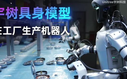 警惕!宇树具身机器人进厂,或许是人类被替代的开始 #这也能开播 #热点新闻事件 #热点60秒 #抓大鹅