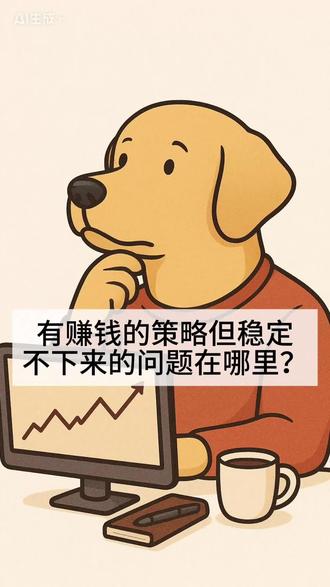 有赚钱的策略但稳定不下来的问题在哪里? #交易心理 #交易心得 #稳定盈利