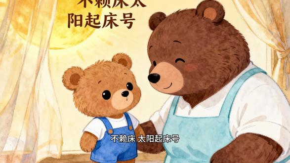 一招搞定娃赖床|太阳起床号 拒绝催骂式起床
绘本故事引导+晨起任务打卡
宝宝主动穿衣刷牙超省心💛
#育儿干货 #幼儿园好习惯 #宝宝自主能力 #早教故事 #母婴好物 @小雅姐姐绘本屋 #拒绝催骂式起 #早期幼儿教育