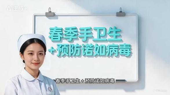 春季手卫生预防诺如病毒 春季,传染病高发,勤洗手可以有效预防诺如病毒