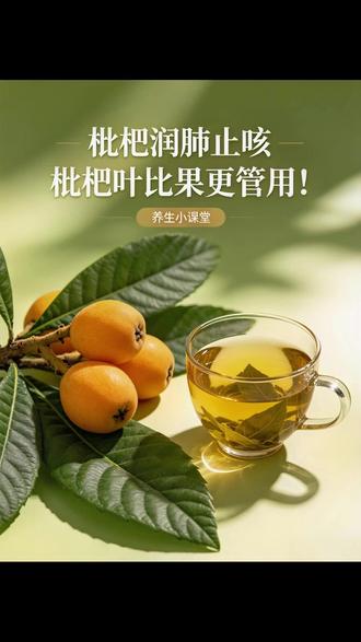 枇杷润肺止咳,但很多人不知道,枇杷叶比枇杷果效果更强! 枇杷润肺止咳,但很多人不知道,枇杷叶比枇杷果效果更强,老中医都常用它!#枇杷叶止咳 #润肺止咳 #女性养生 #健康养生