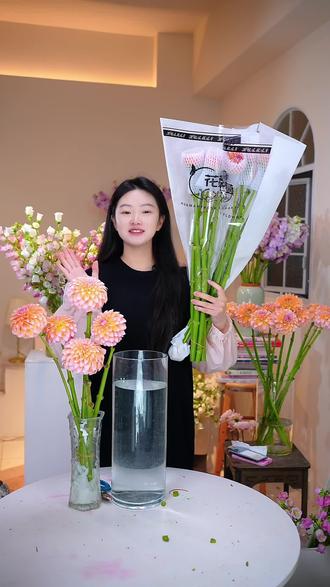 大丽花保姆级养护教程~ #大丽花 #鲜花养护